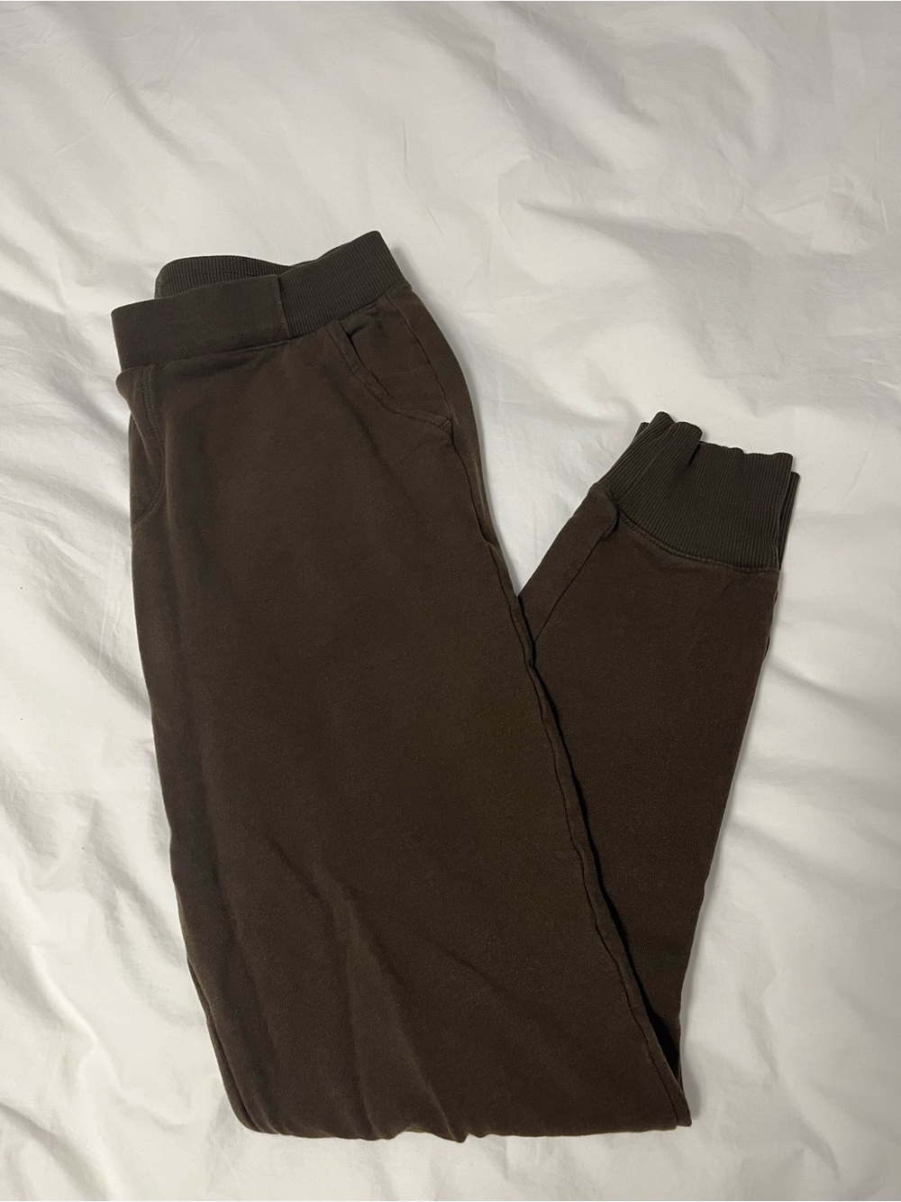 UNIQLO Green/Brown Jogger Pants - Comfortable Everyday Sweatpants